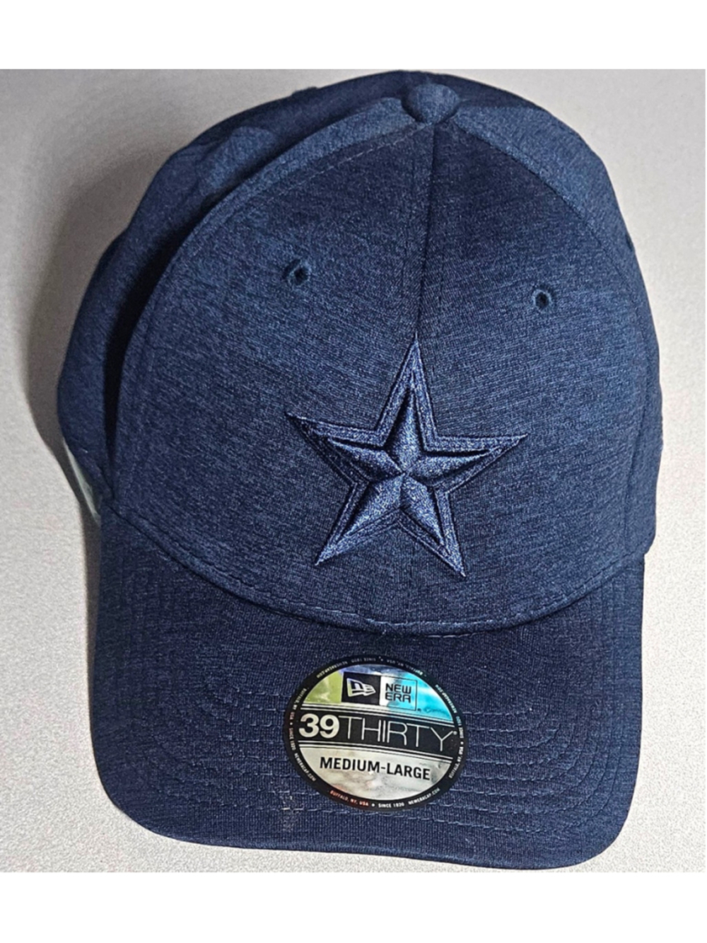 New Era 39THIRTY Dallas Cowboys NFL Flex Fit Blue M/L Football Oceanside Blue